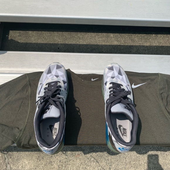 Nike Air Max 90 Ice Wolf Grey (Sz 9 in men) - Picture 10 of 12